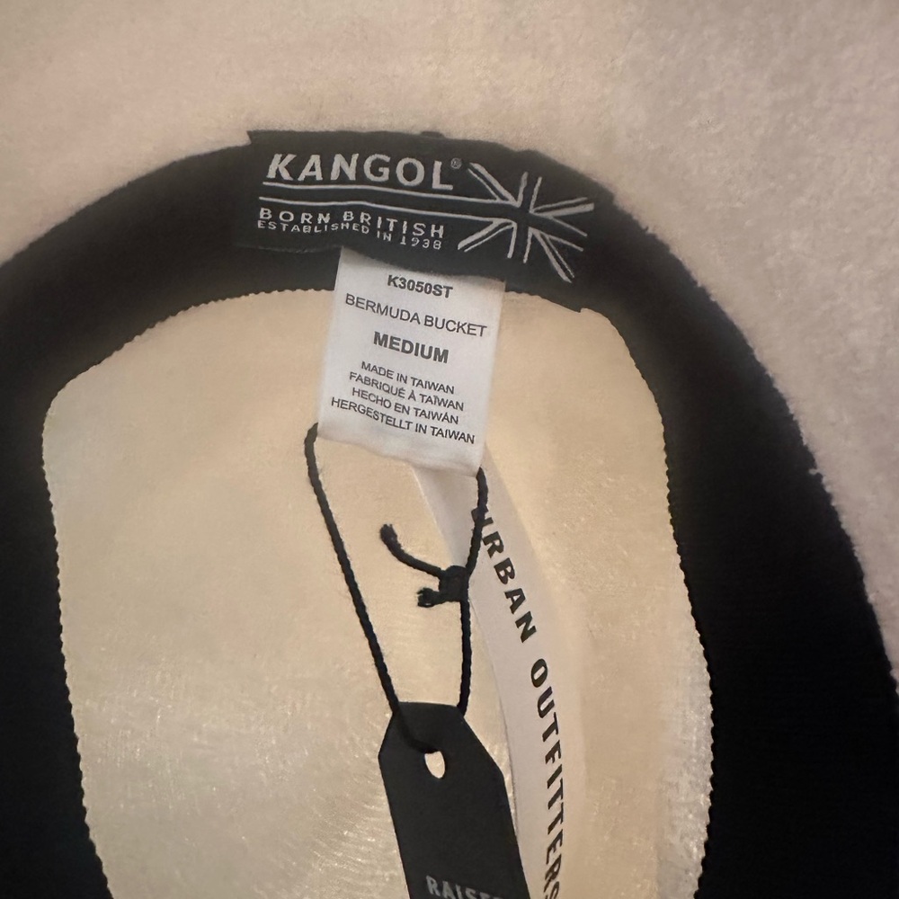 Kangol White Bucket Hat - Picture 3 of 3